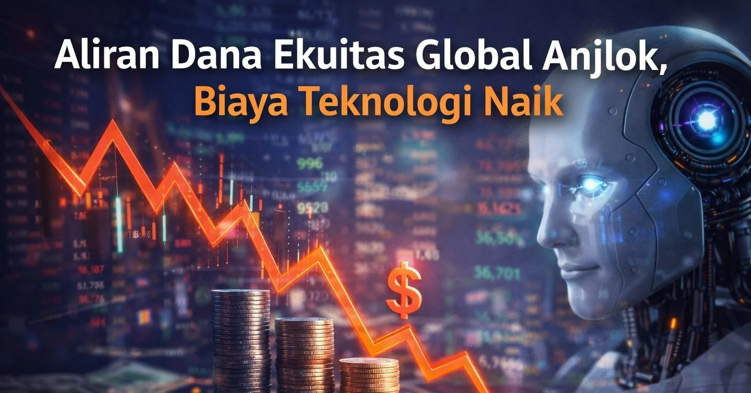 Aliran Dana Ekuitas Global Anjlok, Biaya Teknologi Naik